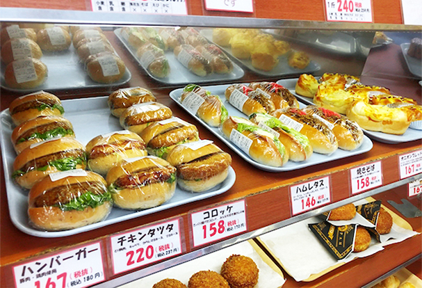 たもつのパン店内の様子